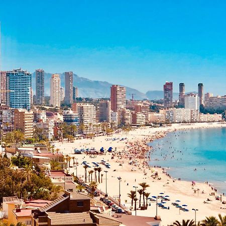 Luxurioeses Apartment In Benidorm Mit Pool Екстер'єр фото